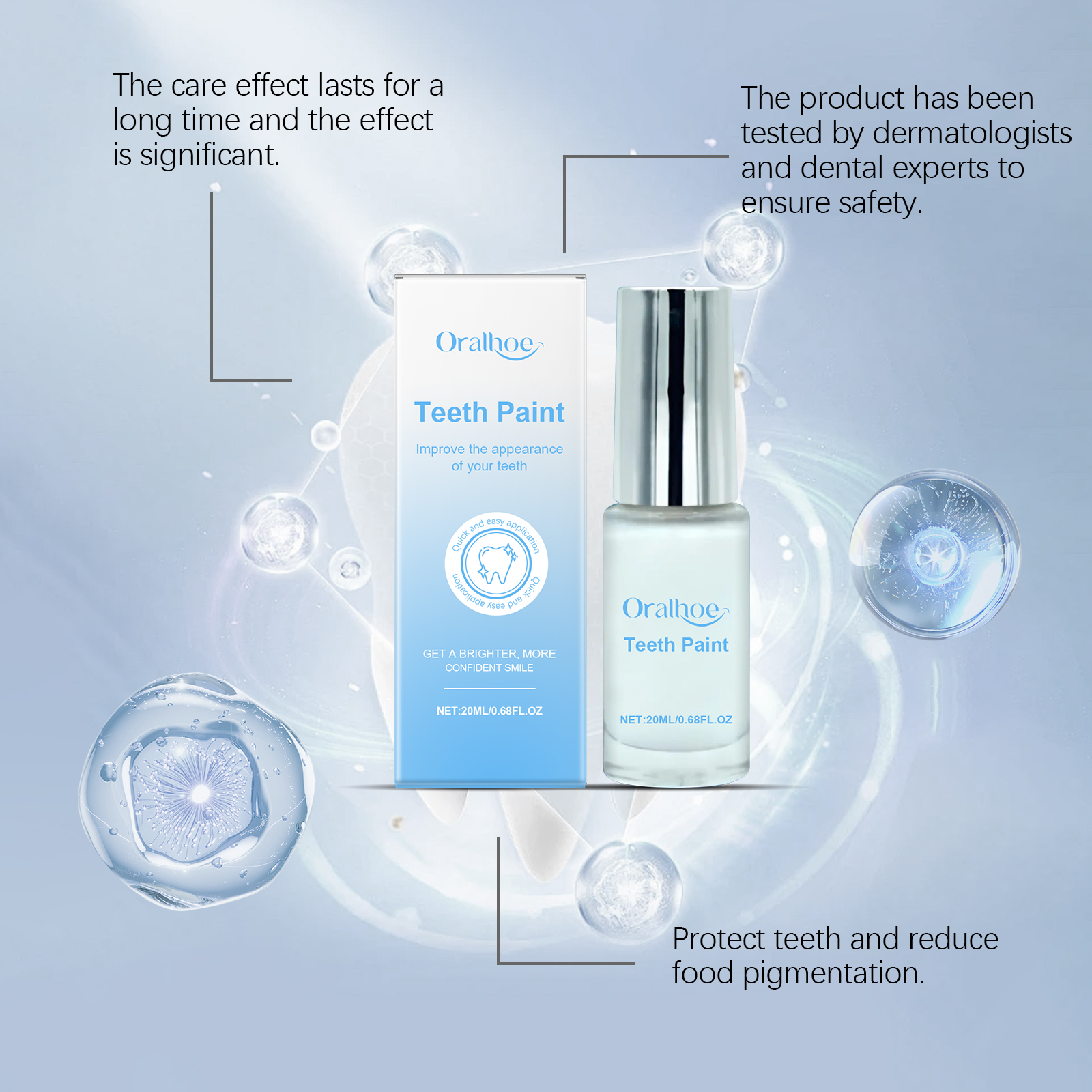 20ml Teeth Whitening Paint - I - Teeth Whitening Instant บทวิจารณ์และราคา