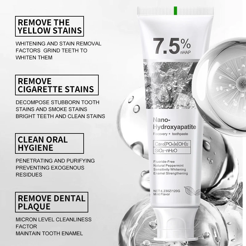 1/3pcs Toothpaste 7.5% Hydroxy - Remineralizing Toothpaste บทวิจารณ์และราคา