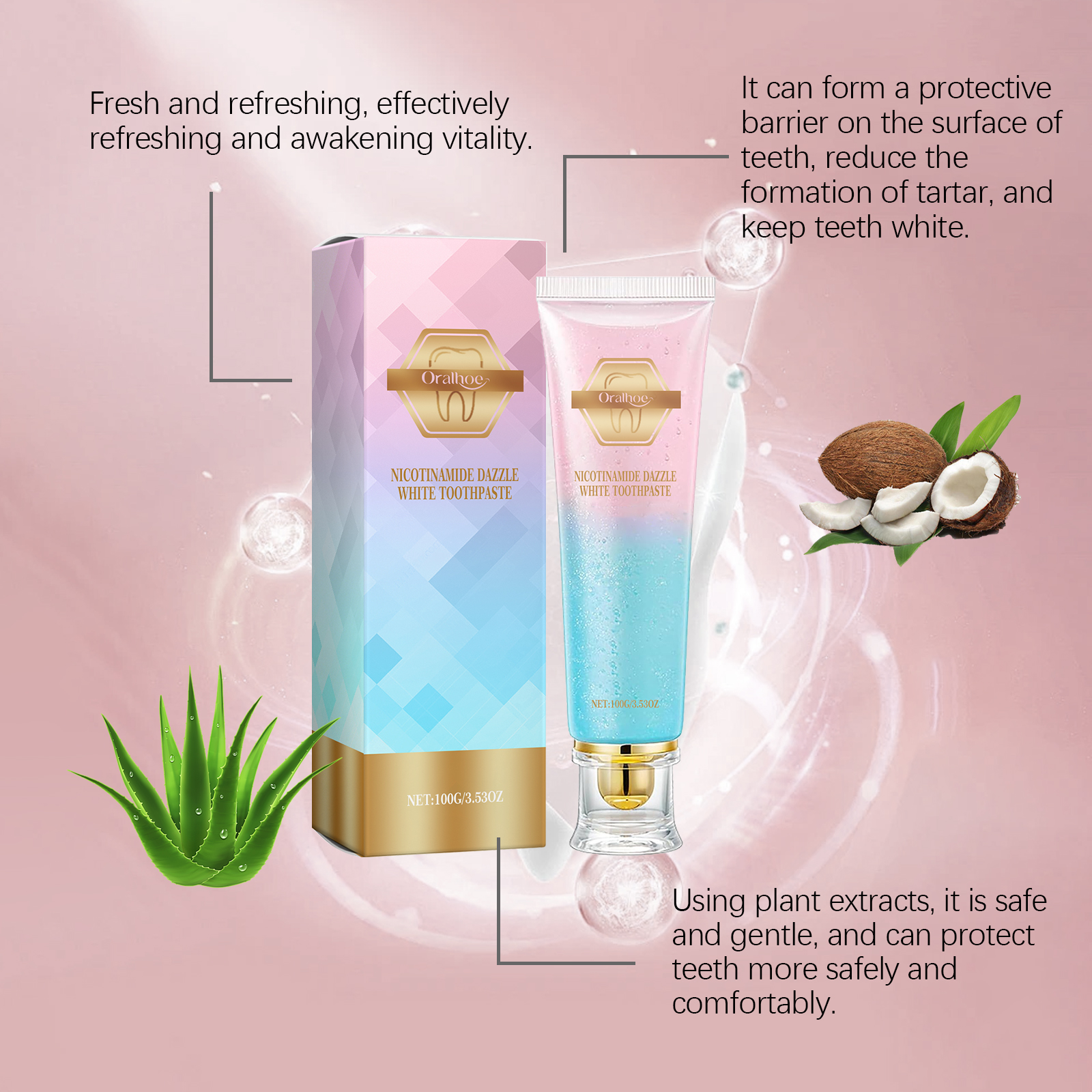 Niacinamide Teeth Brightening  - Remineralizing Toothpaste บทวิจารณ์และราคา
