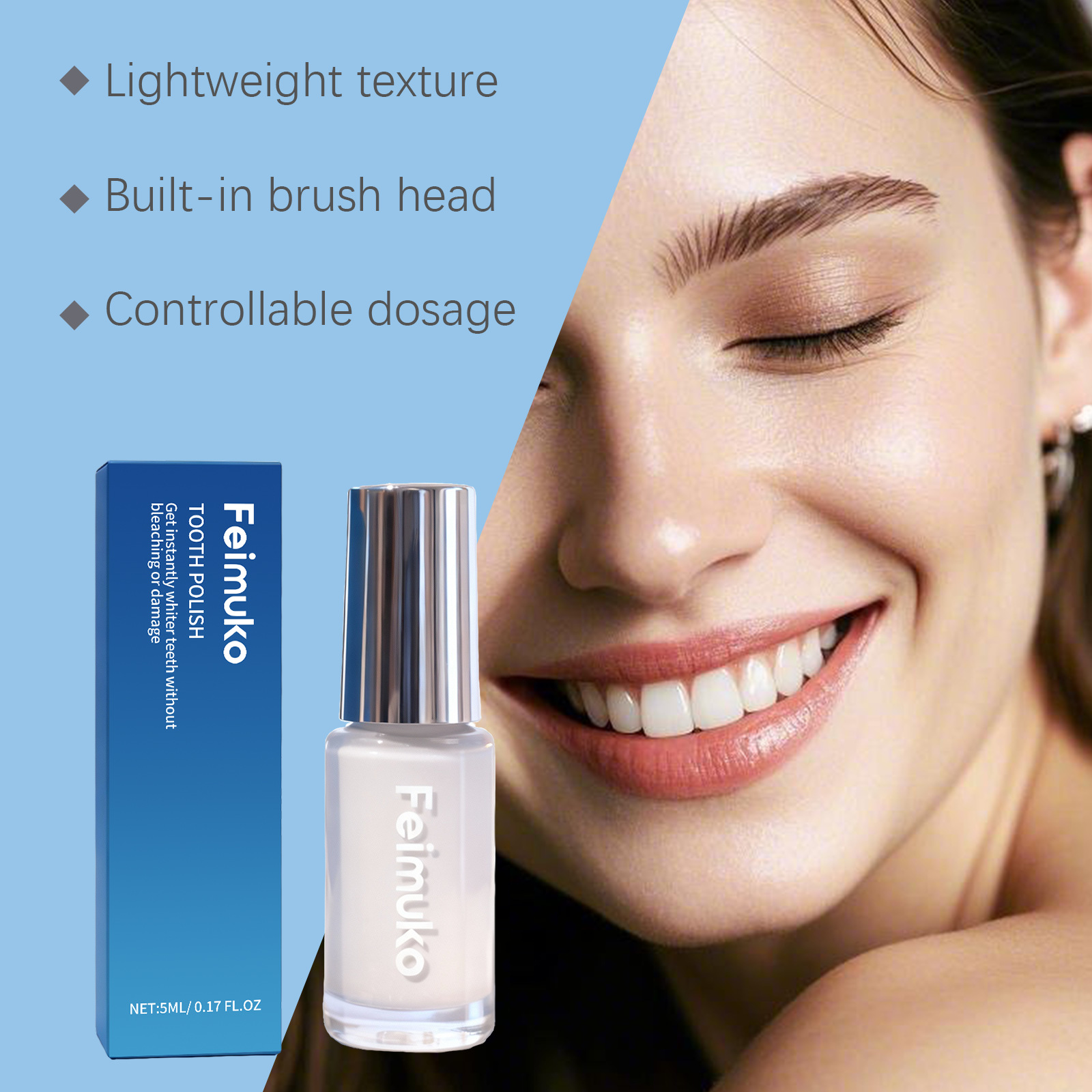 5ml Tooth Whitening Paint Remo - Teeth Whitening Instant บทวิจารณ์และราคา
