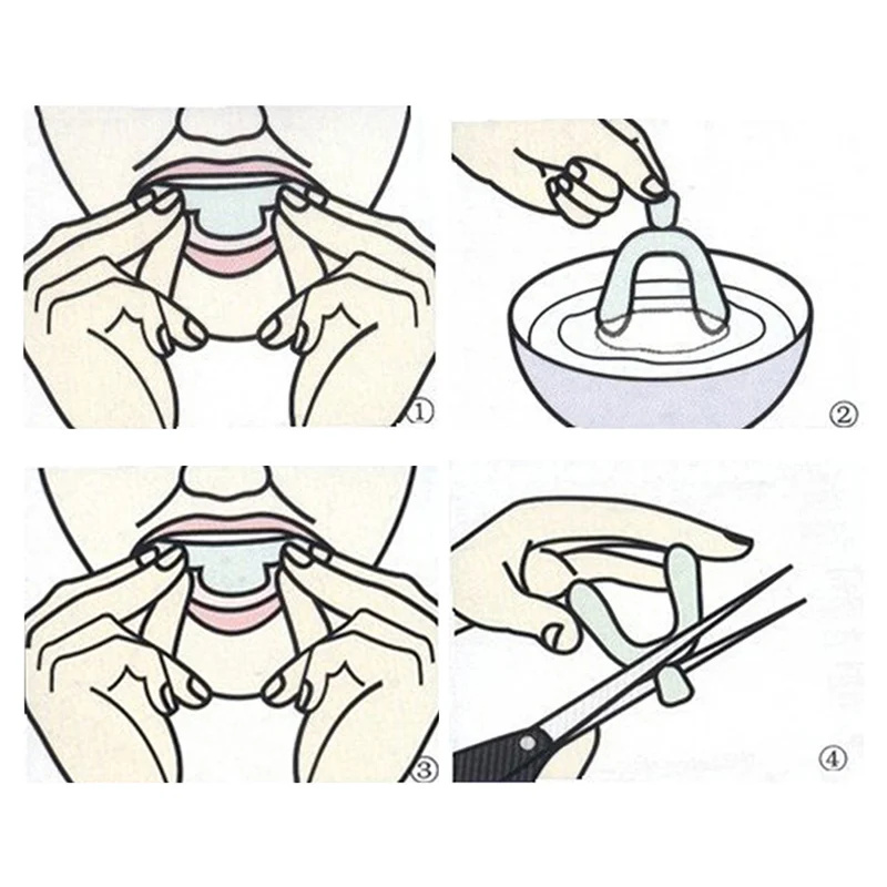 1/8pc Mouth Guard EVA Teeth Pr - Teeth Whitening Gels บทวิจารณ์และราคา