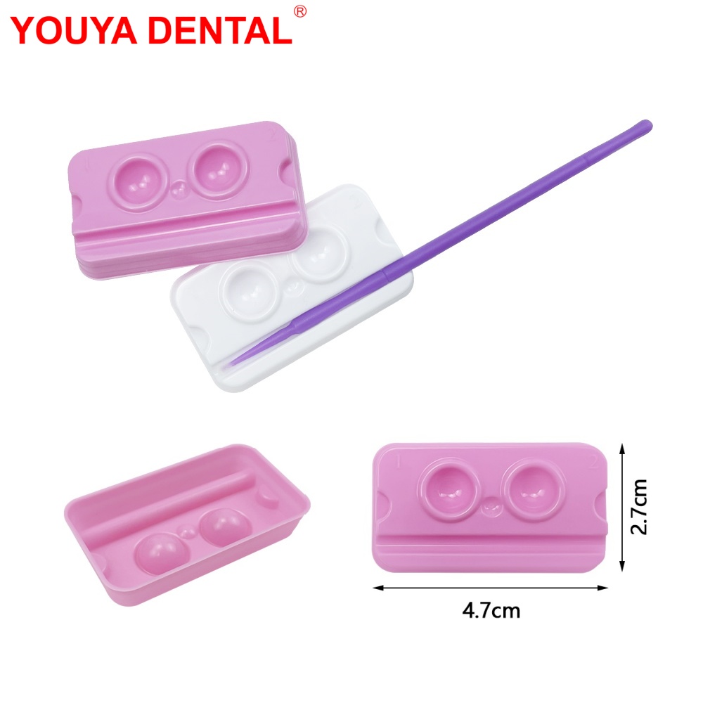 100pcs/bag Dental Mixing Well  - Teeth Whitening Trays บทวิจารณ์และราคา