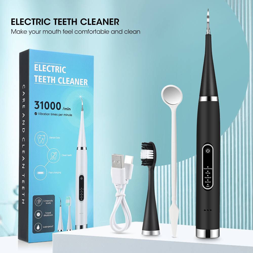 Portable Electric Sonic Dental - Teeth Whitening Kit บทวิจารณ์และราคา