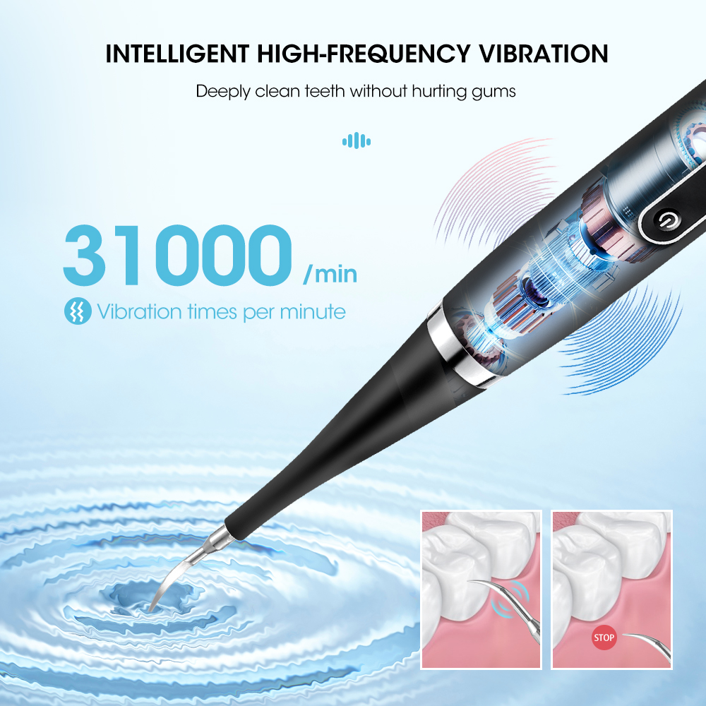 Portable Electric Sonic Dental - Teeth Whitening Kit บทวิจารณ์และราคา