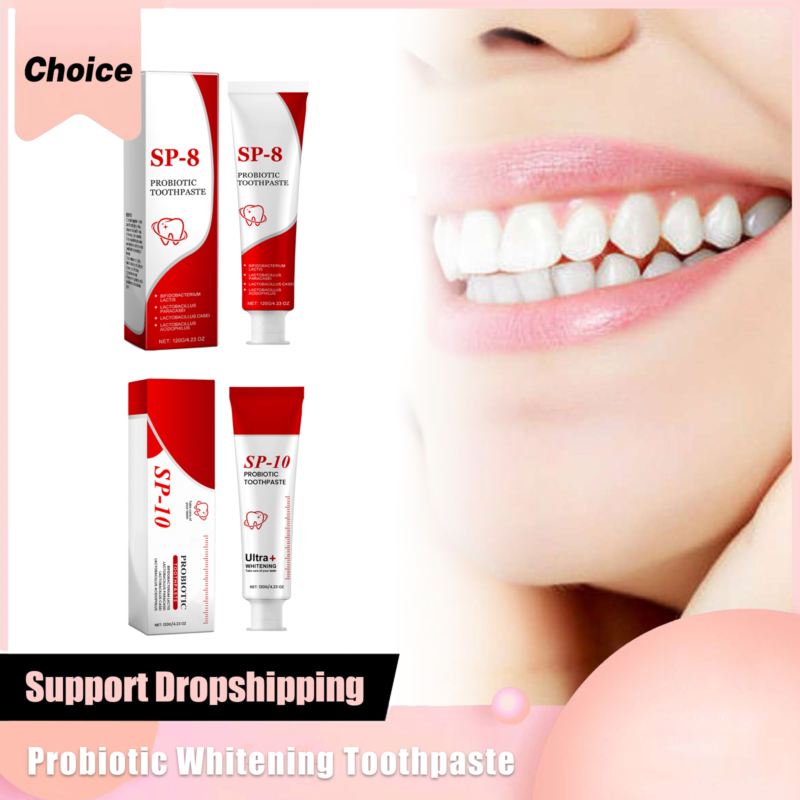 Sp 10 Probiotic Whitening Toot - Remineralizing Toothpaste บทวิจารณ์และราคา