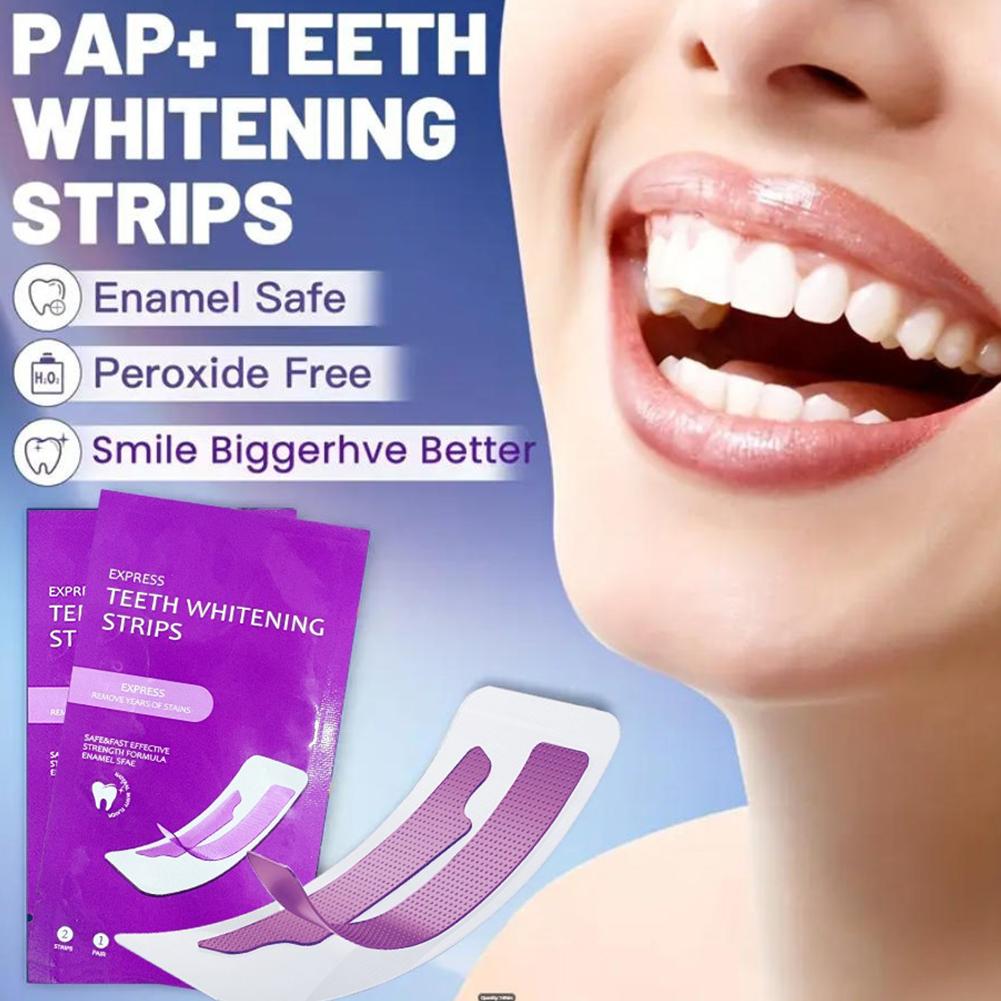 Purple Teeth Whitening Strip N - Teeth Whitening Instant บทวิจารณ์และราคา