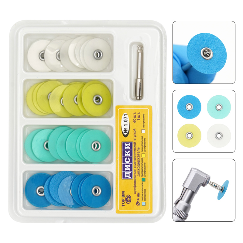 40Pcs/Box Dental Polishing Dis - Teeth Whitening Kit Professional บทวิจารณ์และราคา