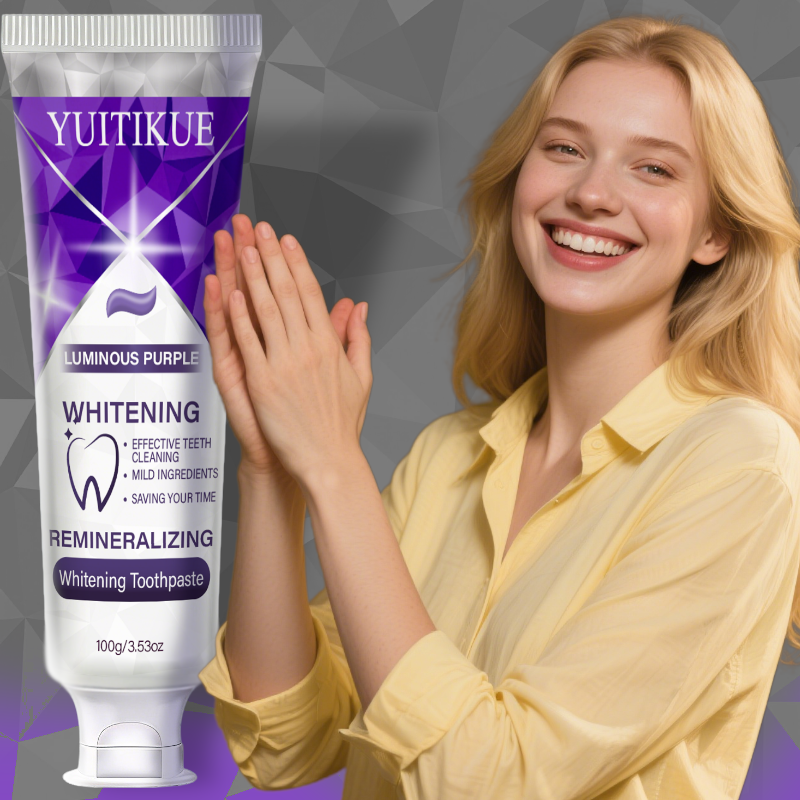 YUITIKUE Luminous Purple White - Remineralizing Toothpaste บทวิจารณ์และราคา