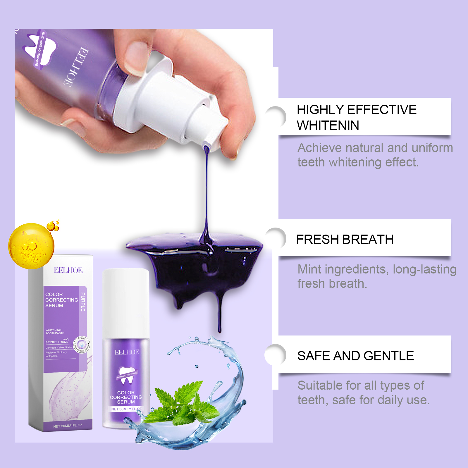 Oral Care Serum Deep Cleaning  - Teeth Whitening Xylitol บทวิจารณ์และราคา