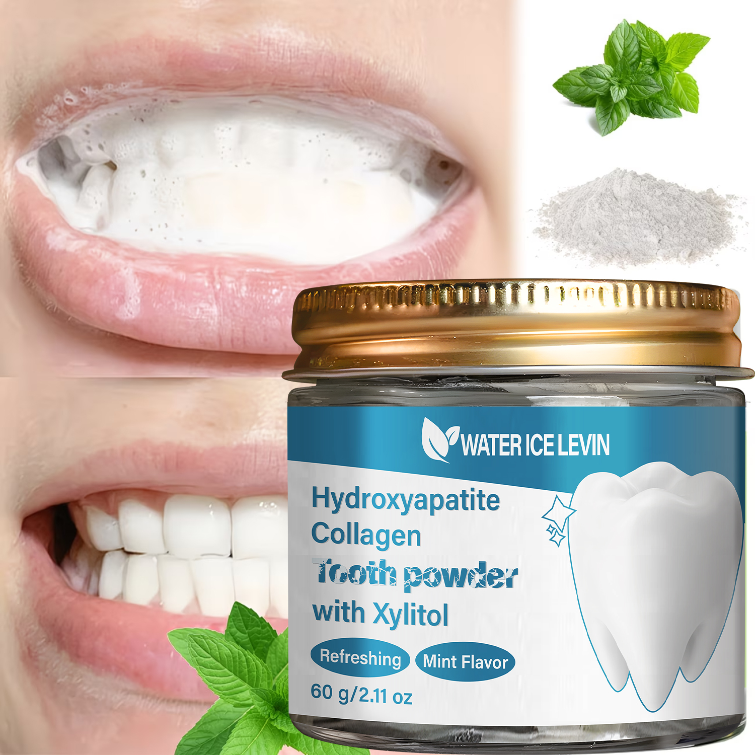 Hydroxyapatite & Collagen Toot - Teeth Whitening Xylitol บทวิจารณ์และราคา