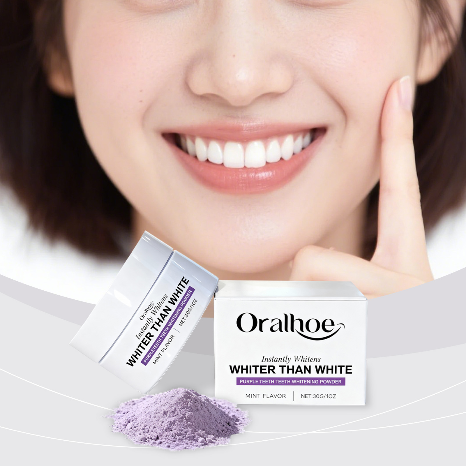 Xylitol Purple Stain Removing  - Teeth Whitening Xylitol บทวิจารณ์และราคา