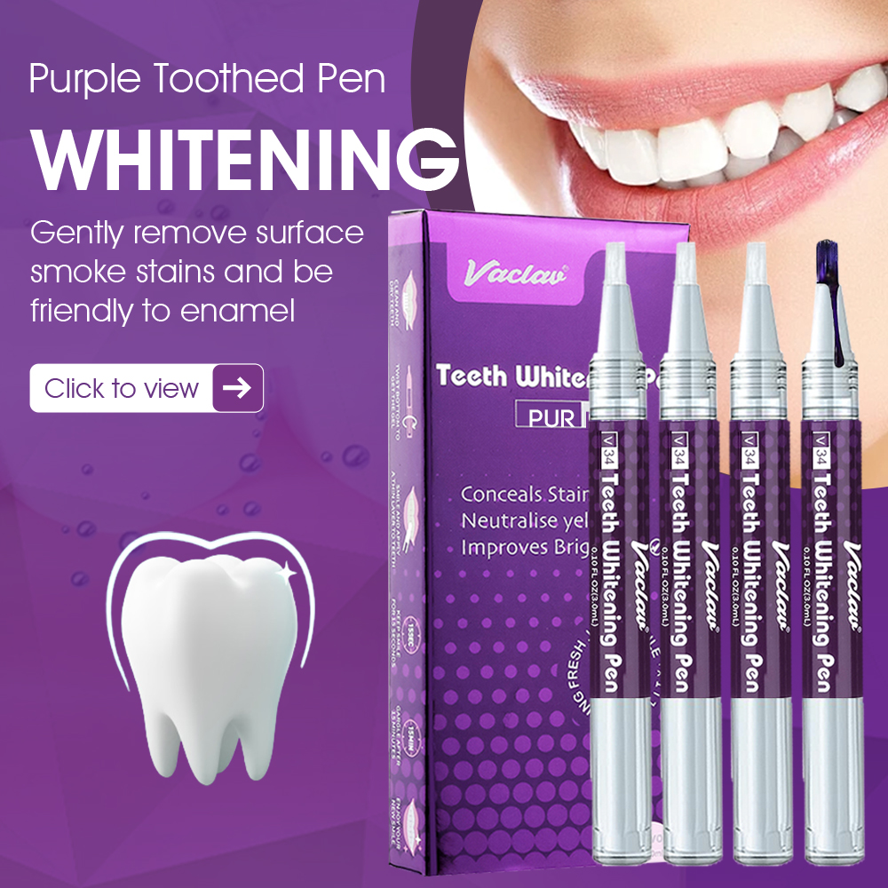 Vaclav V34 Purple teeth whiten - Teeth Whitening Gels บทวิจารณ์และราคา