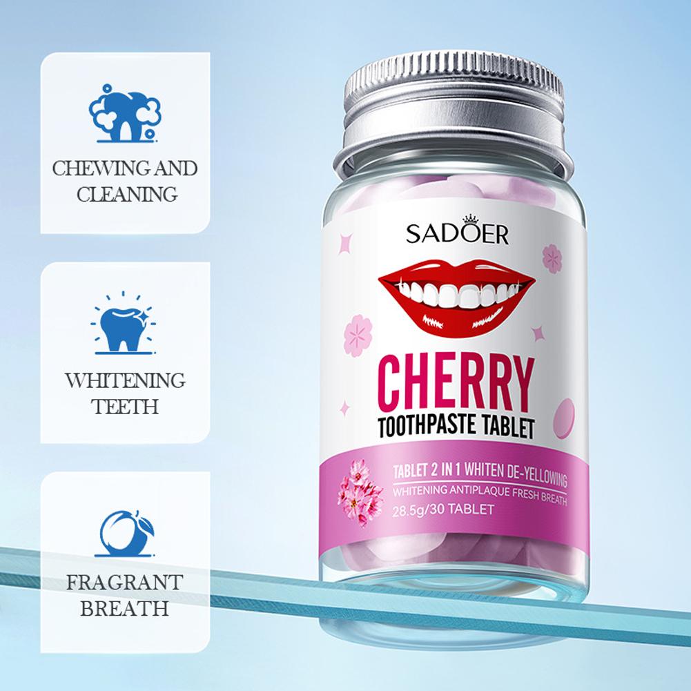 Mint Solid Toothpaste Tablets  - Teeth Whitening Charcoal บทวิจารณ์และราคา