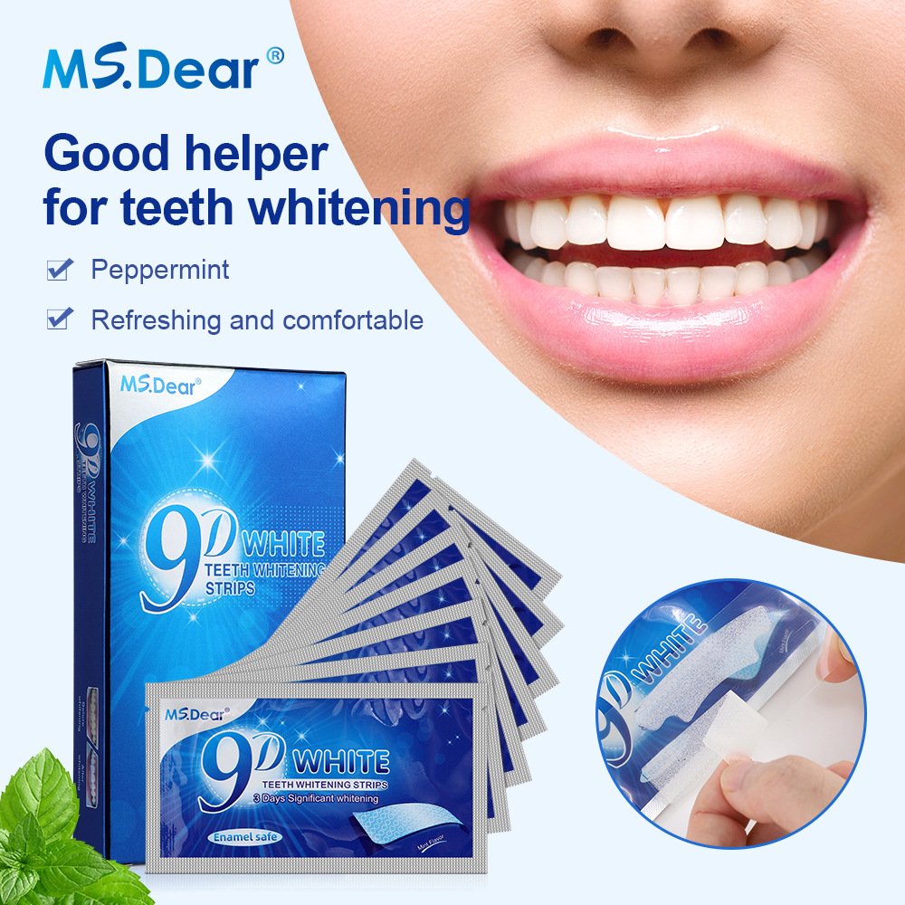 Teeth Whitening Strips Cleansi - Teeth Whitening Gels บทวิจารณ์และราคา