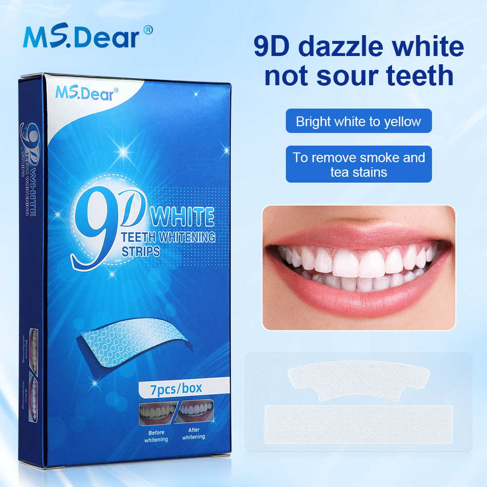 Teeth Whitening Strips Cleansi - Teeth Whitening Gels บทวิจารณ์และราคา